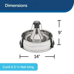 PetSafe Drinkwell Dishwasher Safe Stainless Steel Multi-Pet Pet Fountain 15 PetSafe Drinkwell Dishwasher Safe Stainless Steel Multi-Pet Pet Fountain -PetSafe Sales Shop 1052854 A5