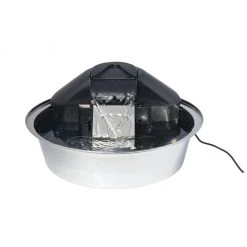 PetSafe Drinkwell Zen Stainless Steel Dog and Cat Water Fountain, 128 oz. -PetSafe Sales Shop 1136877 A6