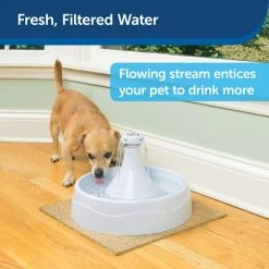 PetSafe Drinkwell 360 Dog and Cat Water Fountain, Plastic, 128 oz. -PetSafe Sales Shop 1136879 A3