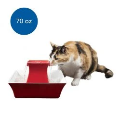 PetSafe Drinkwell Ceramic Pagoda Dog and Cat Water Fountain, 70 oz. -PetSafe Sales Shop 1136882
