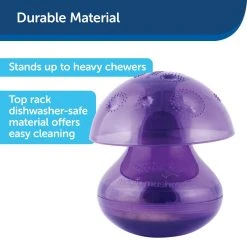 PetSafe Busy Buddy Magic Mushroom Dog Chew Toy 12 PetSafe Busy Buddy Magic Mushroom Dog Chew Toy -PetSafe Sales Shop 1182363 A4