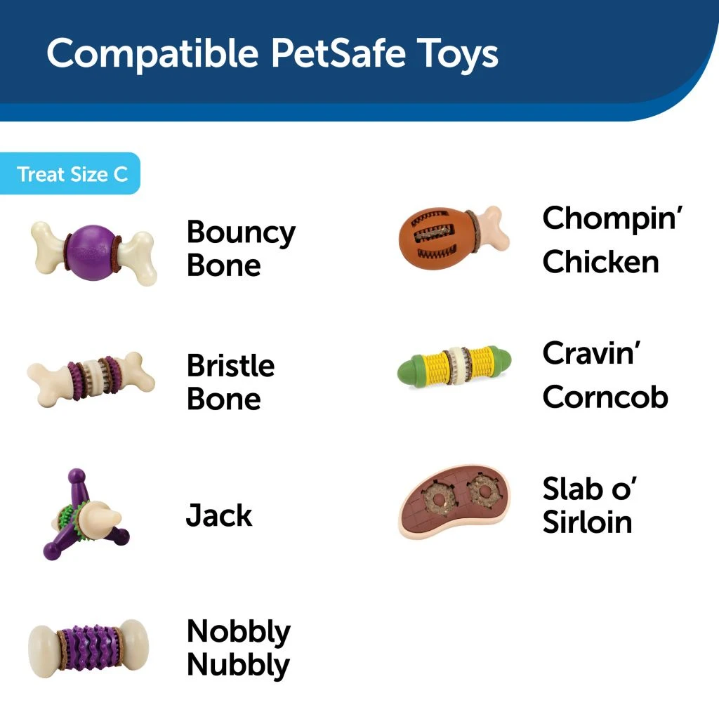 PetSafe Busy Buddy Peanut Butter Flavor Rawhide Dog Chew Treat Ring Refills, Large 7 PetSafe Busy Buddy Peanut Butter Flavor Rawhide Dog Chew Treat Ring Refills, Large - Image 5