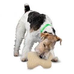 PetSafe Classic Sheepskin Bone Dog Toy 8 PetSafe Classic Sheepskin Bone Dog Toy -PetSafe Sales Shop 1182448 A1