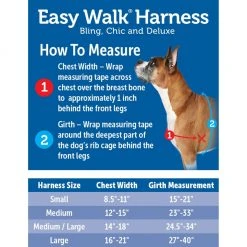 PetSafe Easy Walk Chic Dog Harness, Bonez -PetSafe Sales Shop 1258773 A4