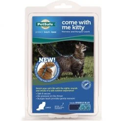 PetSafe Come with Me Kitty Adjustable Glitter Cat Harness and Bungee Leash, 3/8 in. -PetSafe Sales Shop 1258777 A1