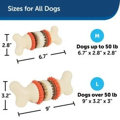 PetSafe Sportsmen Bristle Bone Dog Chew Toy, Medium -PetSafe Sales Shop 1258809 A4
