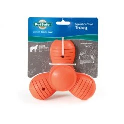 PetSafe Sportsmen Troog Squeak 'N Treat Dog Chew Toy, Large -PetSafe Sales Shop 1258823 A6