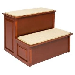 PetSafe CozyUp Wood Pet Steps, 2 Steps, 14 in High