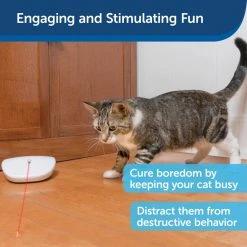 PetSafe Laser Tail Cat Toy - Fun and Safe Laser Light Game for Cats -PetSafe Sales Shop 1339666 A4
