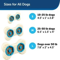 PetSafe Busy Buddy Forever Dog Toy Bone, Medium -PetSafe Sales Shop 1460331 A5