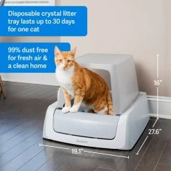 PetSafe Scoop-Free Self-Cleaning Cat Litter Box, Hooded 16 PetSafe Scoop-Free Self-Cleaning Cat Litter Box, Hooded -PetSafe Sales Shop 1530700 A4