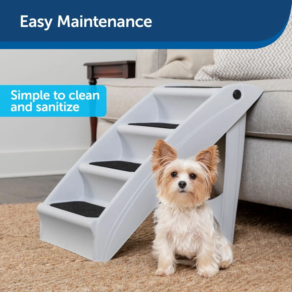 PetSafe CozyUp Folding Pet Steps, 24 in. x 16 in. x 20 in., 150 lb. Capacity 7 PetSafe CozyUp Folding Pet Steps, 24 in. x 16 in. x 20 in., 150 lb. Capacity - Image 5