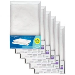 PetSafe ScoopFree Litter Box Tray Refills with Sensitive Crystals, 6 pk.