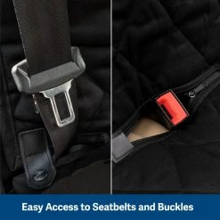 PetSafe Happy Ride Quilted Bench Seat Cover, Black 15 PetSafe Happy Ride Quilted Bench Seat Cover, Black -PetSafe Sales Shop 1923044 A4